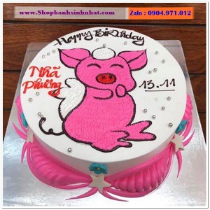 Bánh Sinh Nhật Con Heo Tuổi Hợi- Y45